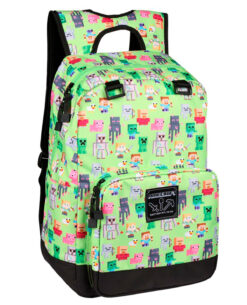 MOCHILA MINECRAFT OVERWORLD SPRITES