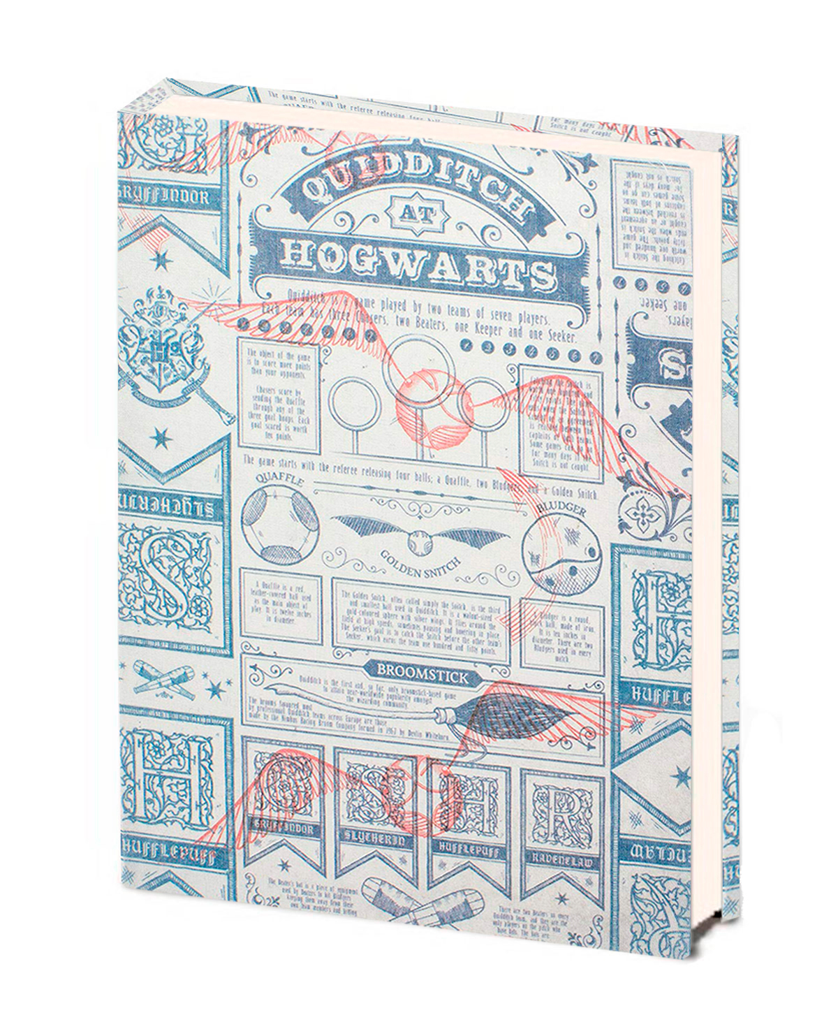 LIBRETA HARRY POTTER QUIDDITCH