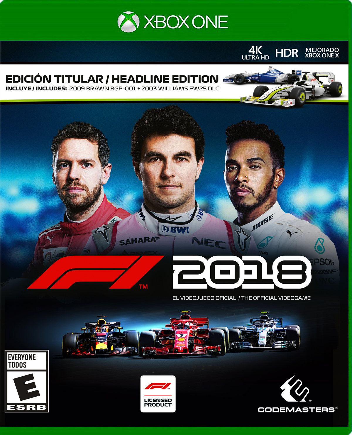 F1 2018 HEADLINE EDITION