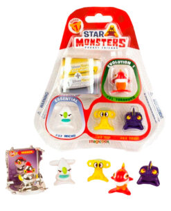 PAQUETE STAR MONSTERS SERIE 1