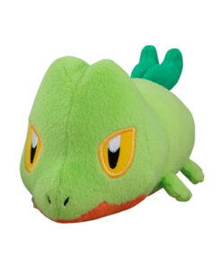 PELUCHE POKEMON TREECKO ACOSTADO 13 CM