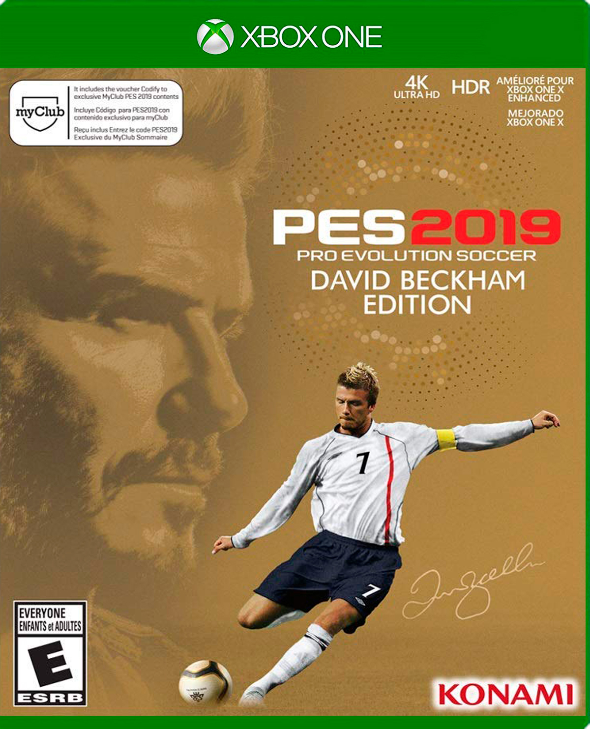 PRO EVOLUTION SOCCER 2019 DAVID BECKHAM EDITION