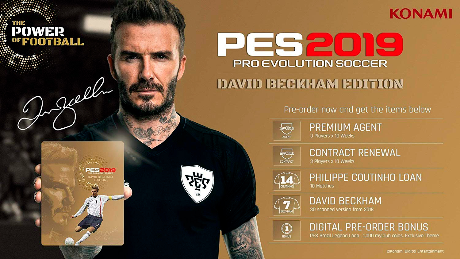 PRO EVOLUTION SOCCER 2019 DAVID BECKHAM EDITION - Image 2