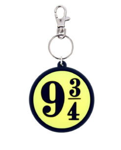 LLAVERO CON GANCHO HARRY POTTER 9 34 LOGO