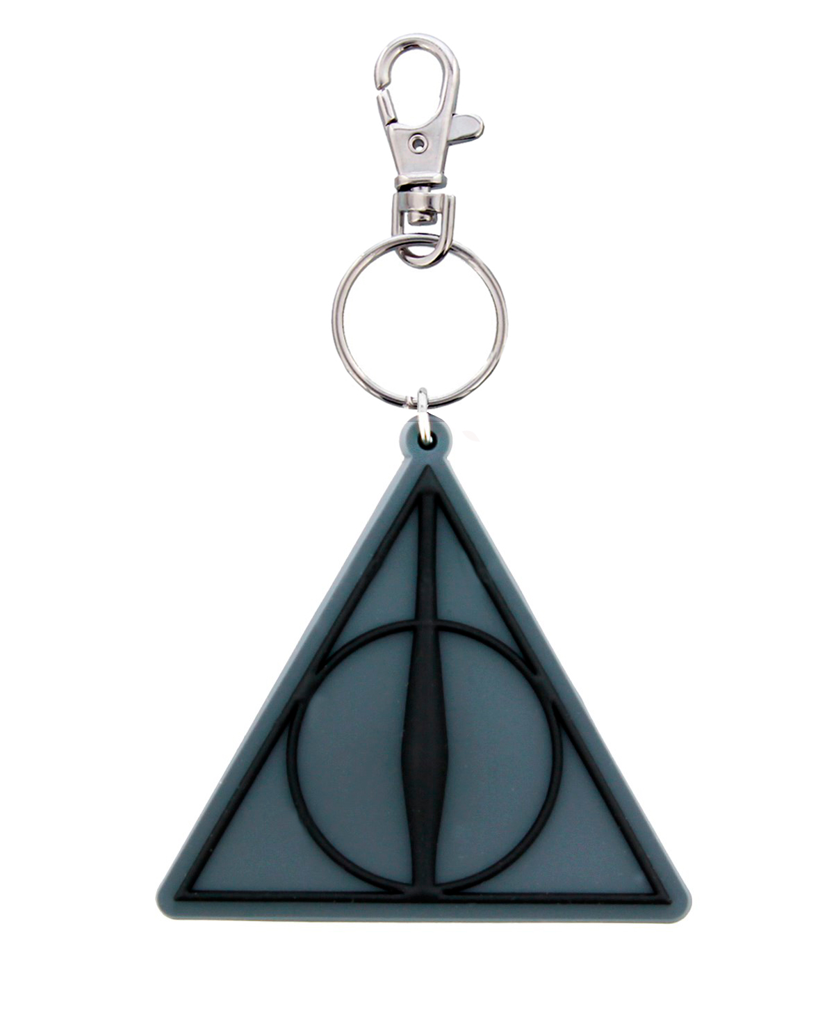 LLAVERO CON GANCHO HARRY POTTER DEATHLY HALLOWS LOGO