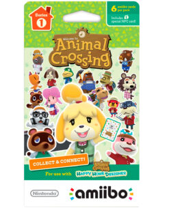 AMIIBO CARD PAQUETE DE 5 ANIMAL CROSSING SERIE 1