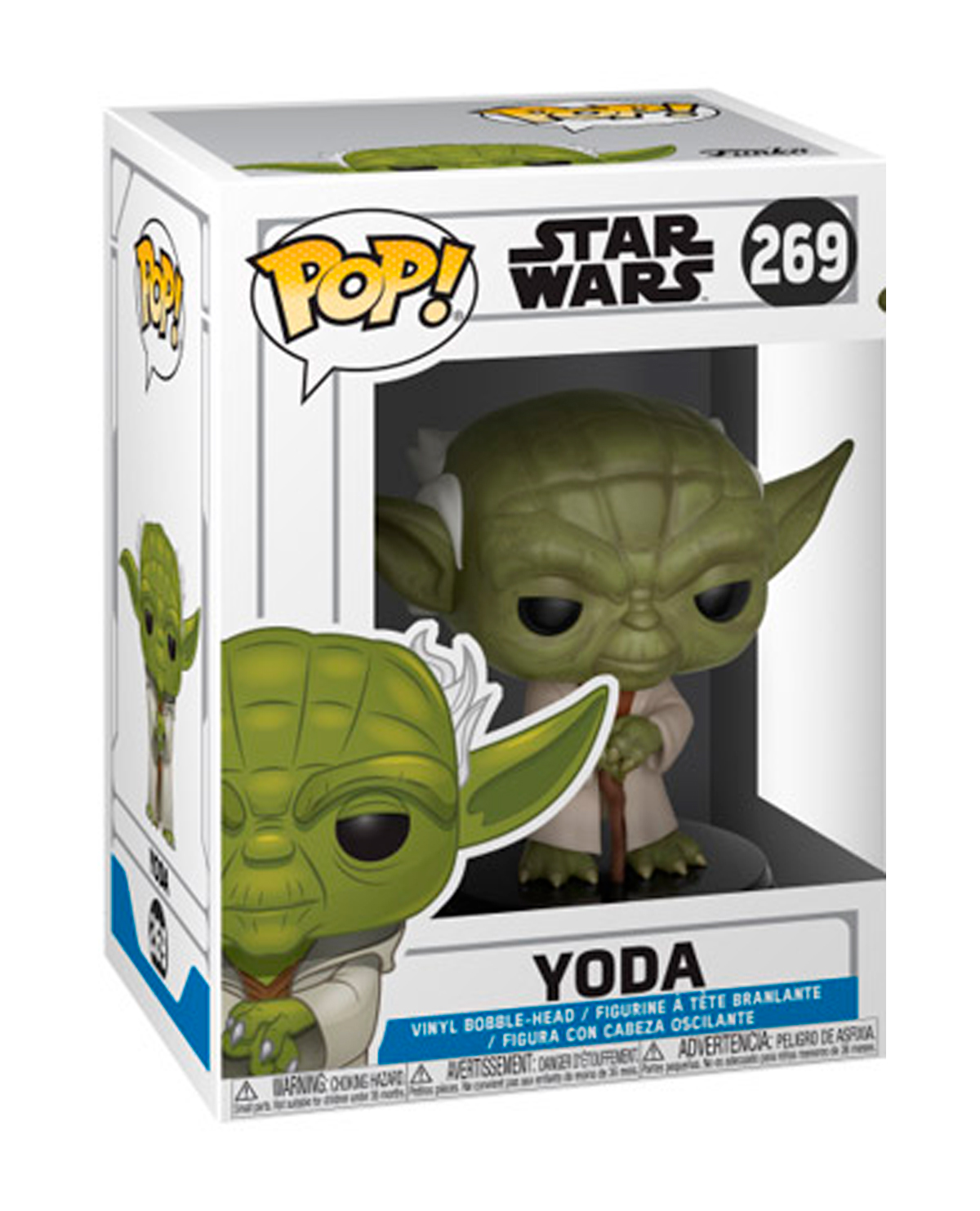FIGURA POP STAR WARS CLONE WARS YODA - Image 2