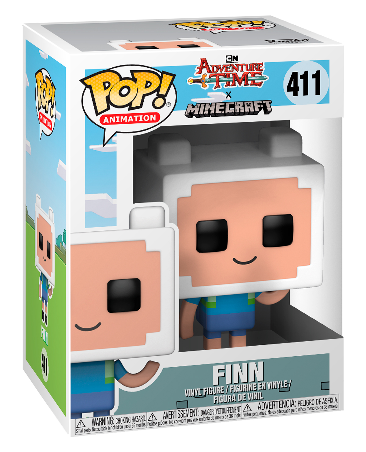 FIGURA POP ADVENTURE TIME X MINECRAFT FINN - Image 2