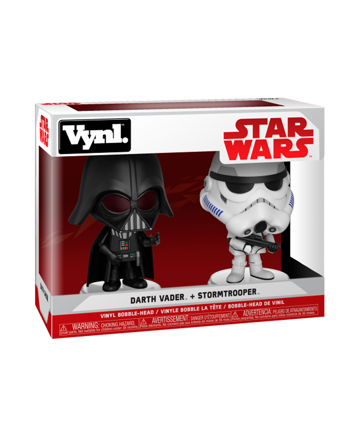 CONJUNTO DE FIGURAS VYNL STAR WARS DARTH VADER AND STORM TROOPER - Image 2