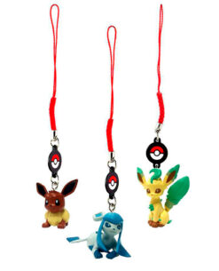 PAQUETE DE 3 COLGANTES POKEMON EEVEE