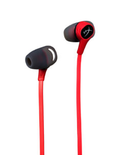 AUDIFONOS EARBUDS HYPERX CLOUD ROJOS