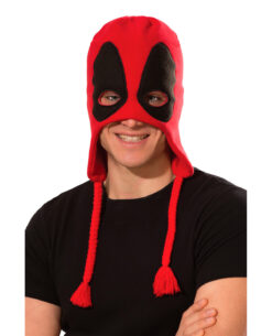 GORRO LAPLANDER PARA ADULTO DEADPOOL ROJO