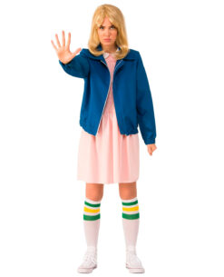DISFRAZ PARA ADULTO STRANGER THINGS BLUE JACKET ELEVEN UNITALLA