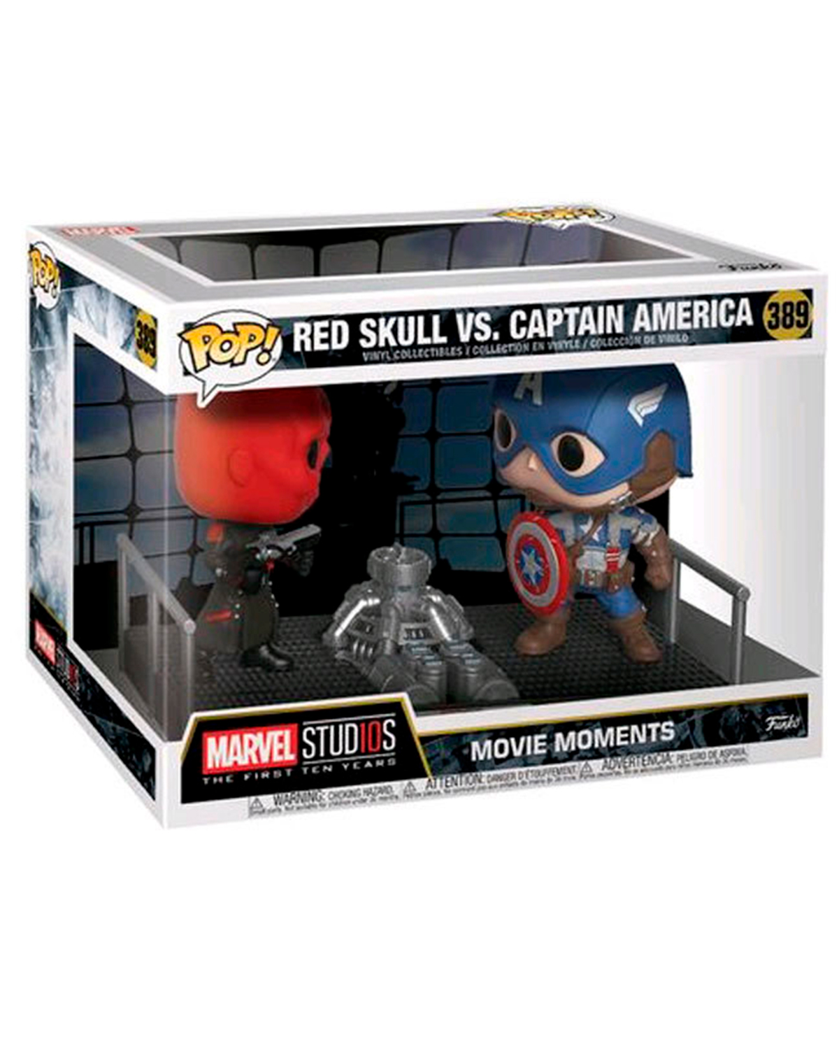 FIGURA POP CAPITAN AMERICA VS RED SKULL - Image 2