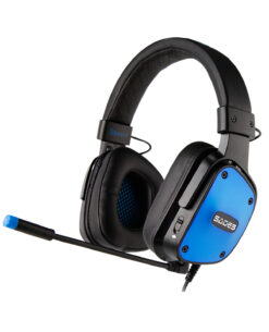 HEADSET PC SADES D POWER NEGRO Y AZUL
