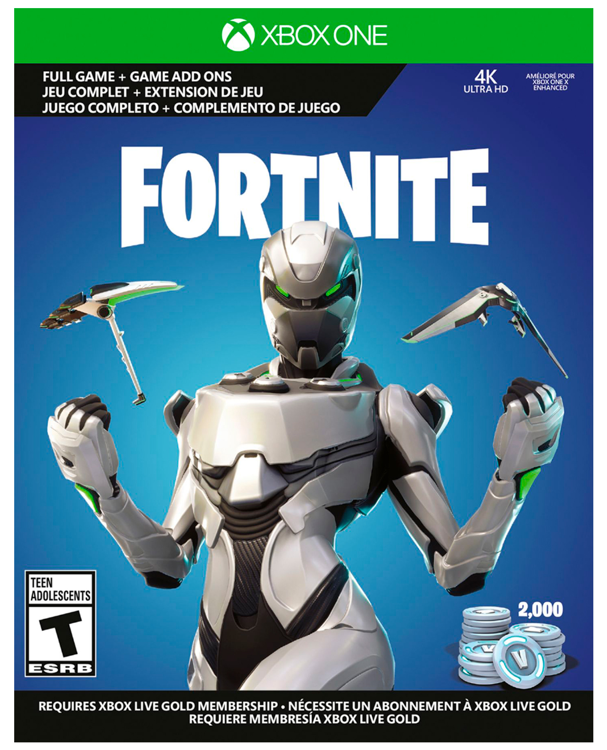 CONSOLA XBOX ONE S BLANCO 1TB CON FORTNITE - Image 3