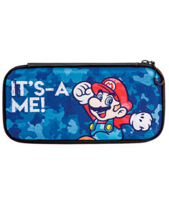 ESTUCHE RIGIDO NINTENDO SWITCH SUPER MARIO CAMO