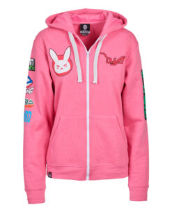 SUDADERA OVERWATCH D VA ROSA MEDIANA