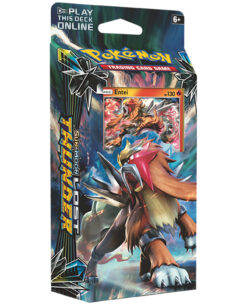 DECK POKEMON TRADING CARD GAME SUN AND MOON LOST THUNDER ENTEI