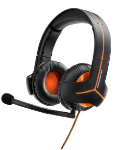 HEADSET PC THRUSTMASTER Y 350CPX 71 NEGRO Y NARANJA