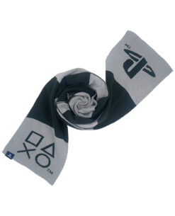 BUFANDA PLAYSTATION LOGO GRIS