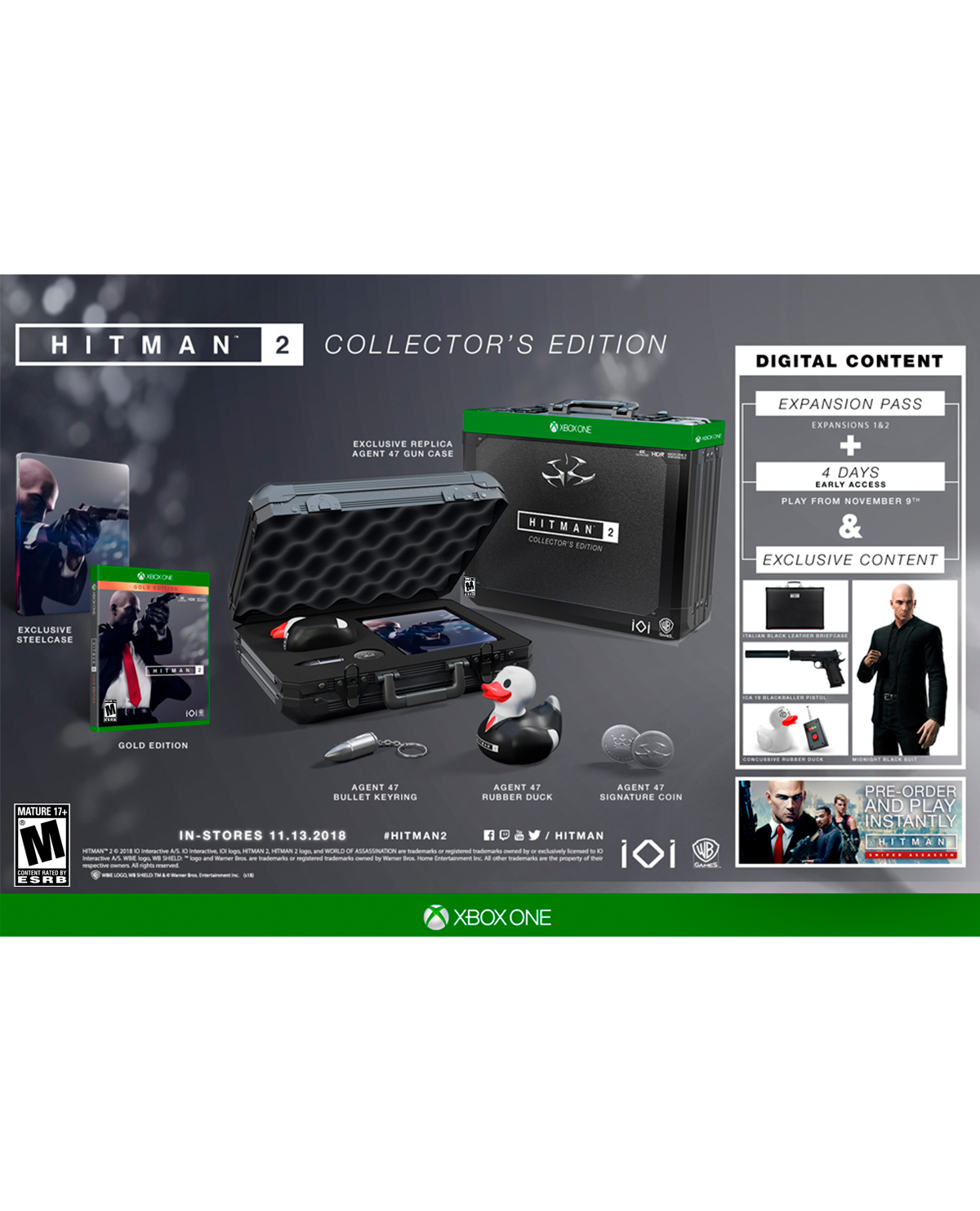 HITMAN 2 COLLECTORS EDITION - Image 2