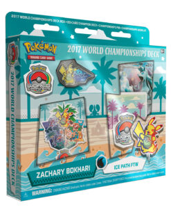 DECK POKEMON TRADING CARD GAME 2017 WORLD CHAMPIONSHIPS ZACHARY BOKHARI AND ICE PATH FTW