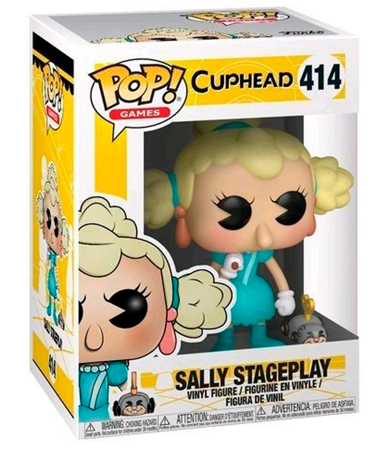 FIGURA POP CUPHEAD SALLY STAGEPLAY
