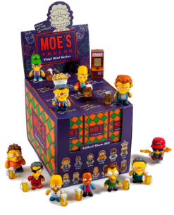 FIGURA KIDROBOT VINYL MINI SERIES THE SIMPSONS MOES TAVERN