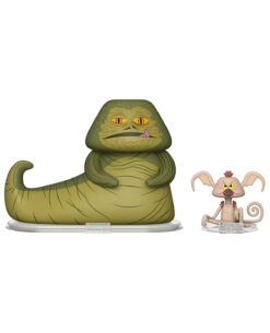 CONJUNTO DE FIGURAS VYNL STAR WARS JABBA THE HUTT AND SALACIOUS CRUMB