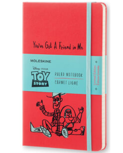LIBRETA TOY STORY WOODY Y BUZZ EDICION LIMITADA ROJA