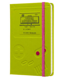 LIBRETA DE BOLSILLO GAME BOY SUPER MARIO LAND EDICION LIMITADA VERDE