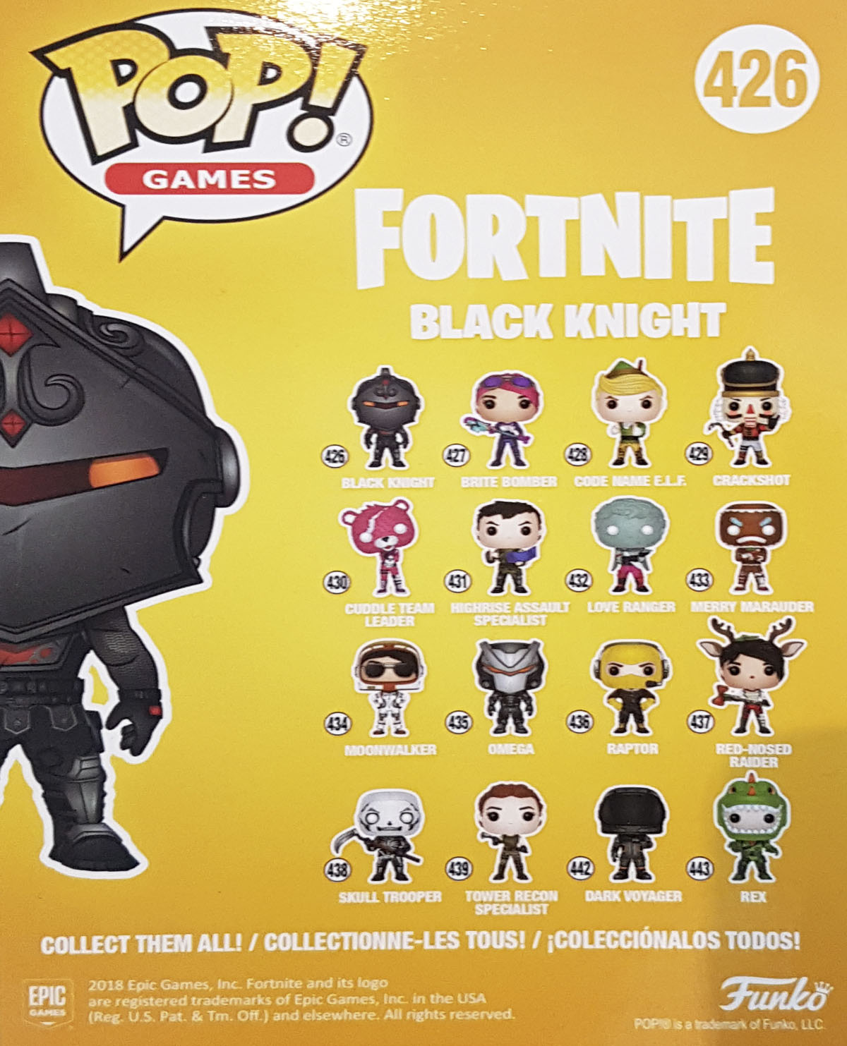 FIGURA POP FORTNITE BLACK KNIGHT - Image 3