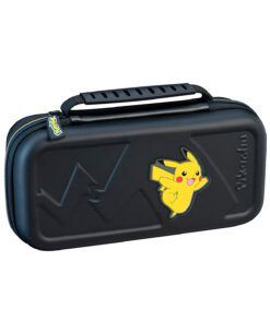 ESTUCHE RIGIDO NINTENDO SWITCH POKEMON PIKACHU NEGRO
