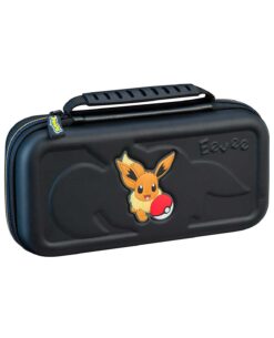 ESTUCHE RIGIDO NINTENDO SWITCH POKEMON EEVEE NEGRO