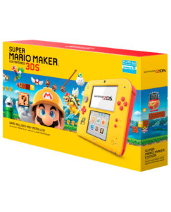 CONSOLA NINTENDO 2DS AMARILLO CON SUPER MARIO MAKER