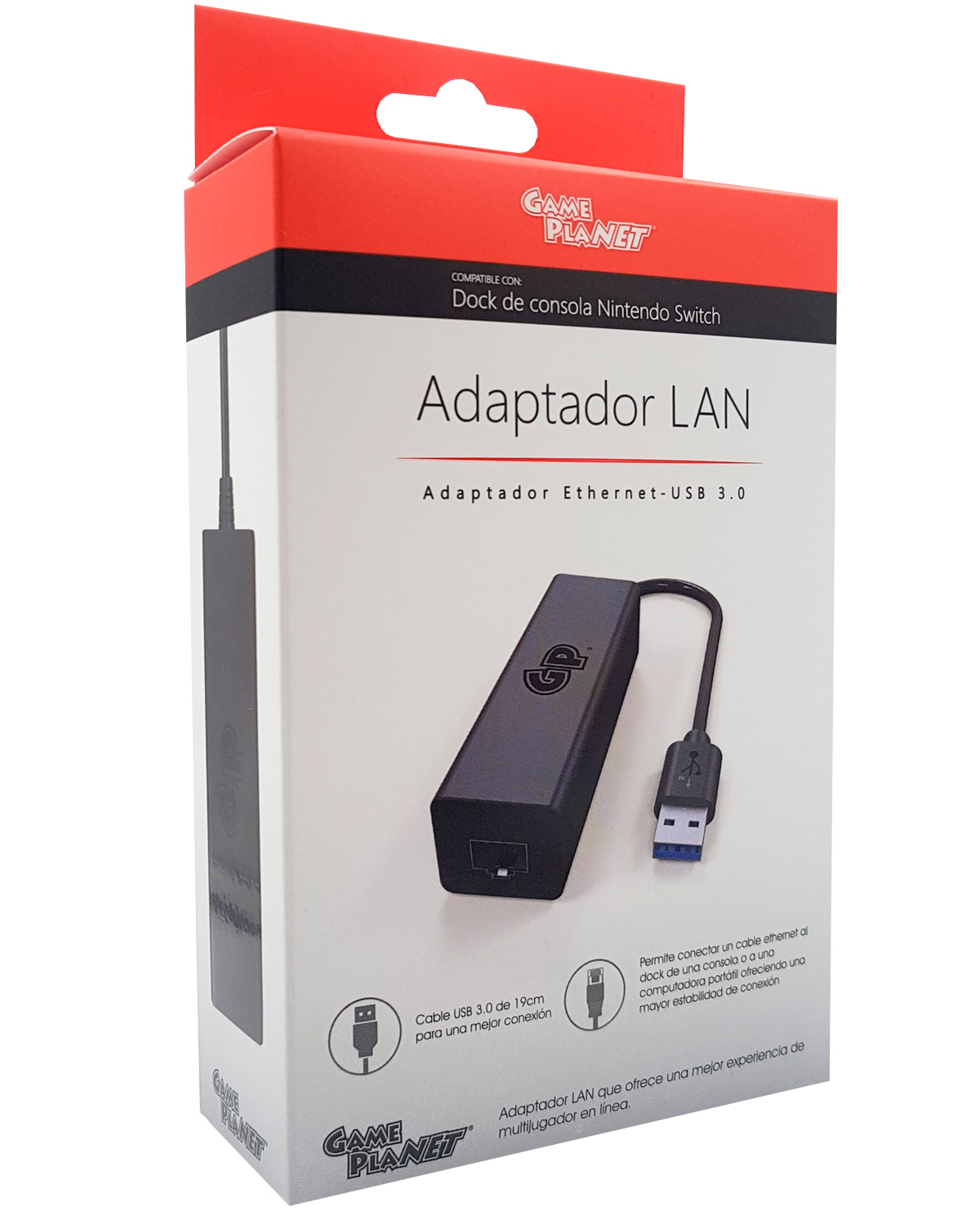 ADAPTADOR LAN GP NINTENDO SWITCH
