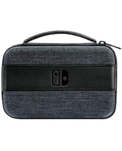 ESTUCHE RIGIDO NINTENDO SWITCH PLAY AND CHARGE ELITE EDITION GRIS