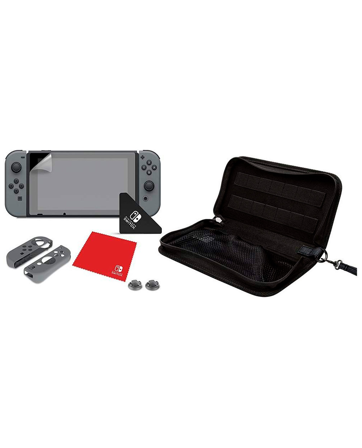 ESTUCHE RIGIDO NINTENDO SWITCH STARTER KIT ELITE EDITION GRIS - Image 2