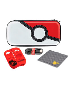 ESTUCHE RIGIDO NINTENDO SWITCH STARTER KIT POKEMON POKE BALL