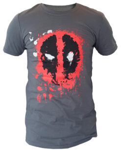 PLAYERA DEADPOOL GRIS CHICA
