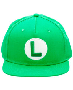 GORRA SNAPBACK SUPER MARIO LUIGI VERDE
