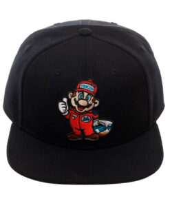 GORRA SNAPBACK MARIO KART MARIO NEGRA