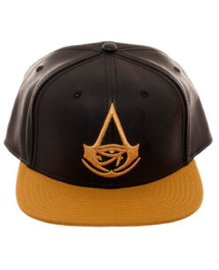 GORRA SNAPBACK ASSASSINS CREED ORIGINS LOGO NEGRA