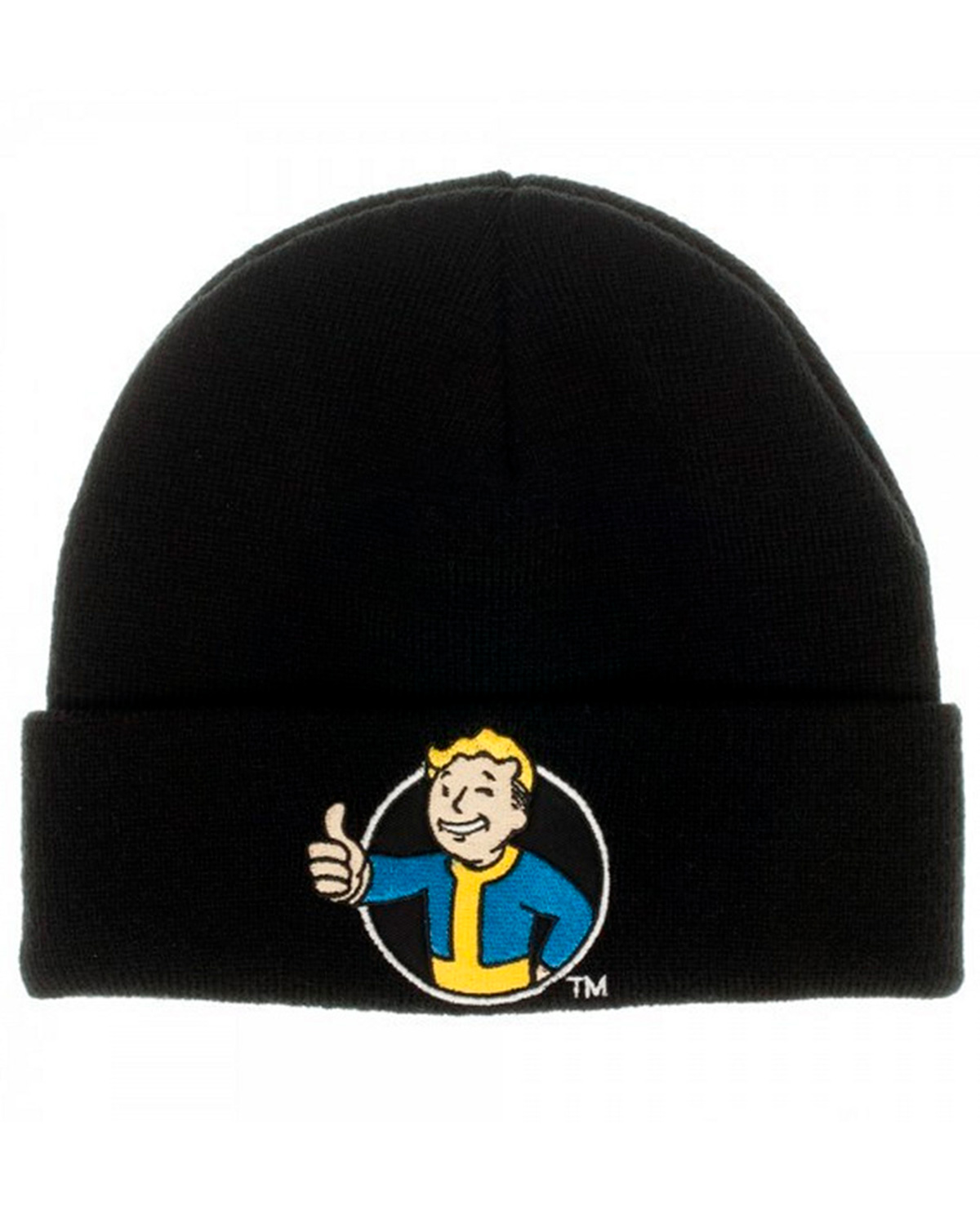 GORRO BEANIE FALLOUT VAULT BOY NEGRO