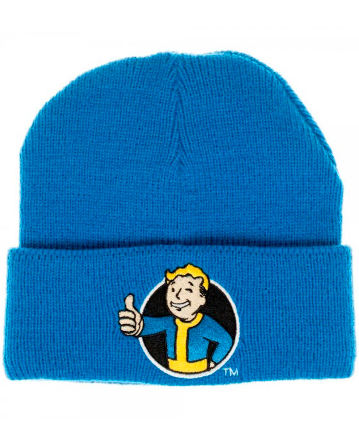 GORRO BEANIE FALLOUT VAULT BOY AZUL