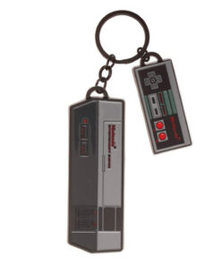 LLAVERO METALICO NINTENDO NES