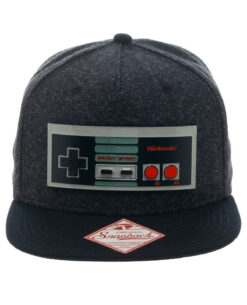 GORRA SNAPBACK NINTENDO NES CONTROLLER NEGRA