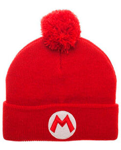 GORRO BEANIE SUPER MARIO ROJO