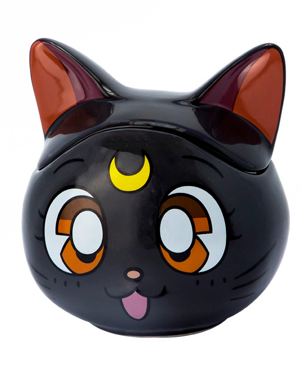 TAZA DE CERAMICA MOLDEADA SAILOR MOON LUNA
